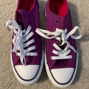 NEW IN BOX Converse Limited Edition Two-Tone Icon Violet/Pink Pop/White